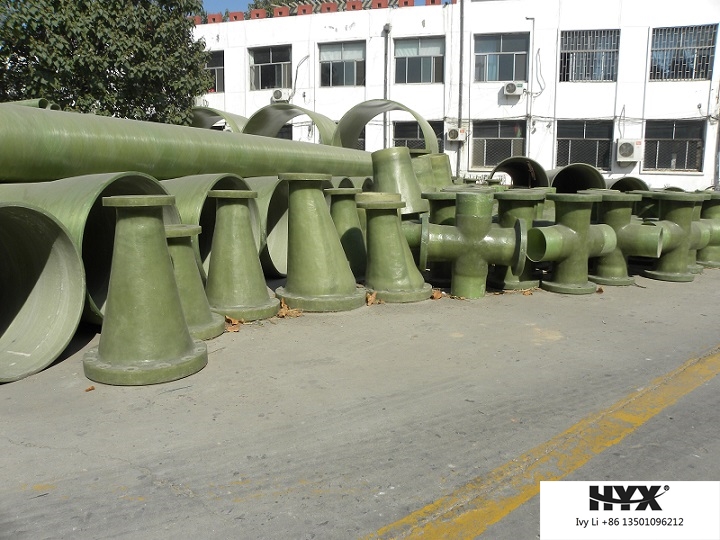 Fiberglass Customized Pipe Fittings - Tee