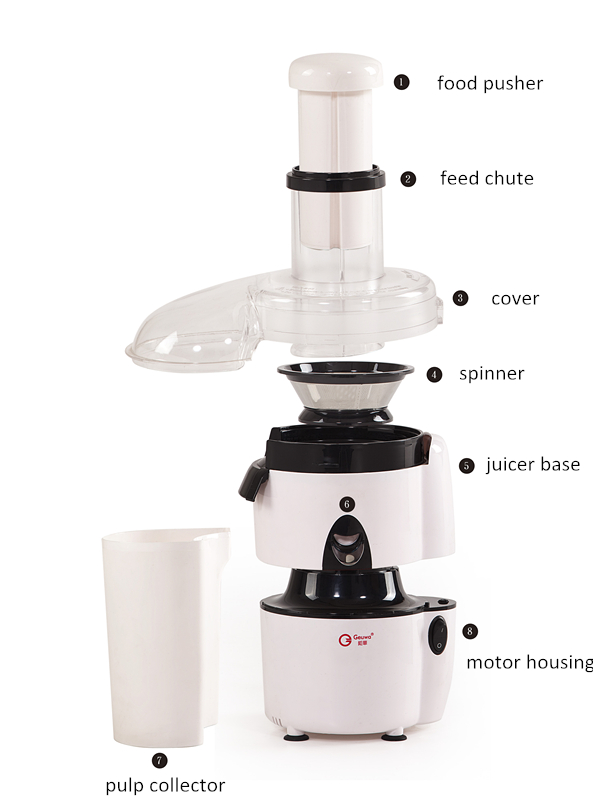 Hot Sale Beauty Electric Portable Juicer Extractor Kd-383