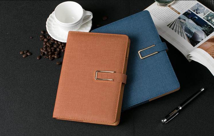 2016/2017 Embossed Leather or PU Covers Daily Planner Diary and Notebooks