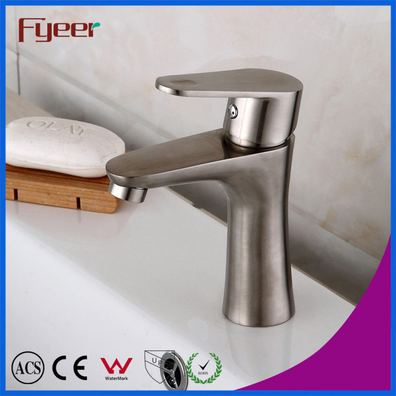 Fyeer High Quality Cheap 304 Stainless Steel Basin Faucet