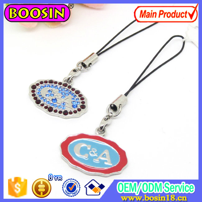 Promotion Letter and Snowflake Phone Strap Mobile Phone Accessories #8472