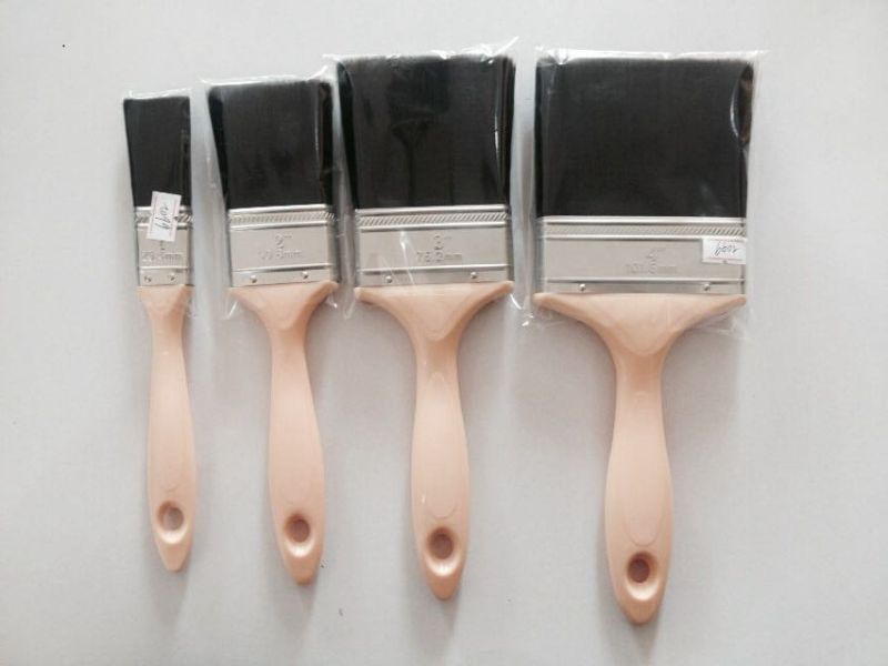 High Quality Wooden Handle Bristle Paint Brush (YY-615)