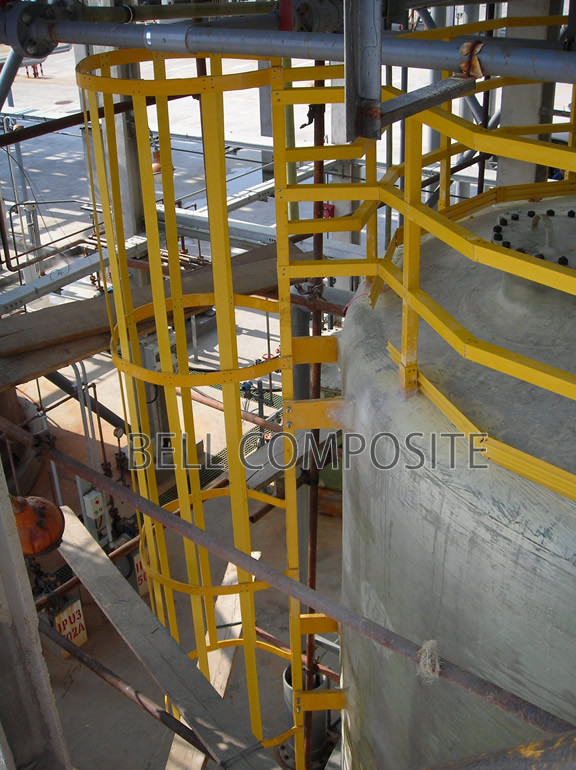 Gfrp Handrail System, Pipe Fittings, Fiberglass Cable Ladders, Anti-Slip Ladders.