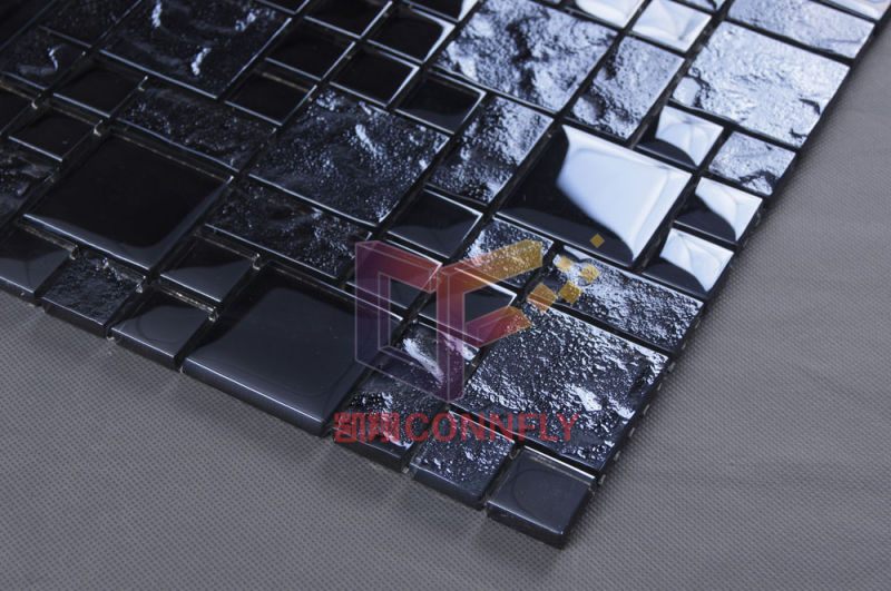 Titanium Crystal Glass Mosaic Tile (CFTC311)