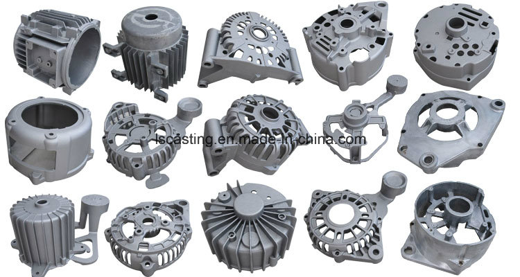 OEM Aluminum Alloy Die Casting Parts for Motor Cover