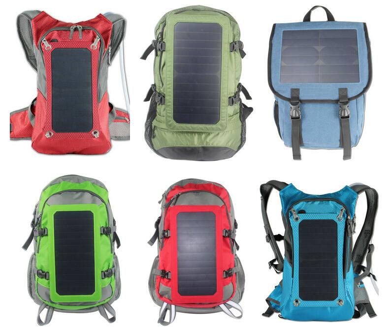 Fashion Solar Panel Mobile Charger Wholesale Solar Power Backpack