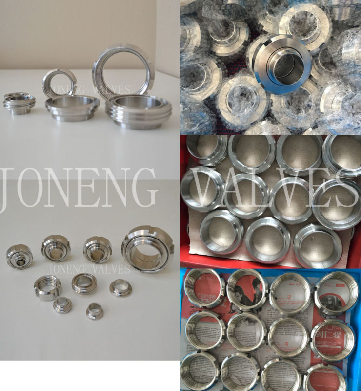 Stainless Steel 6 Slots Hygienic Blind Nut with Chain (JN-UN1008)