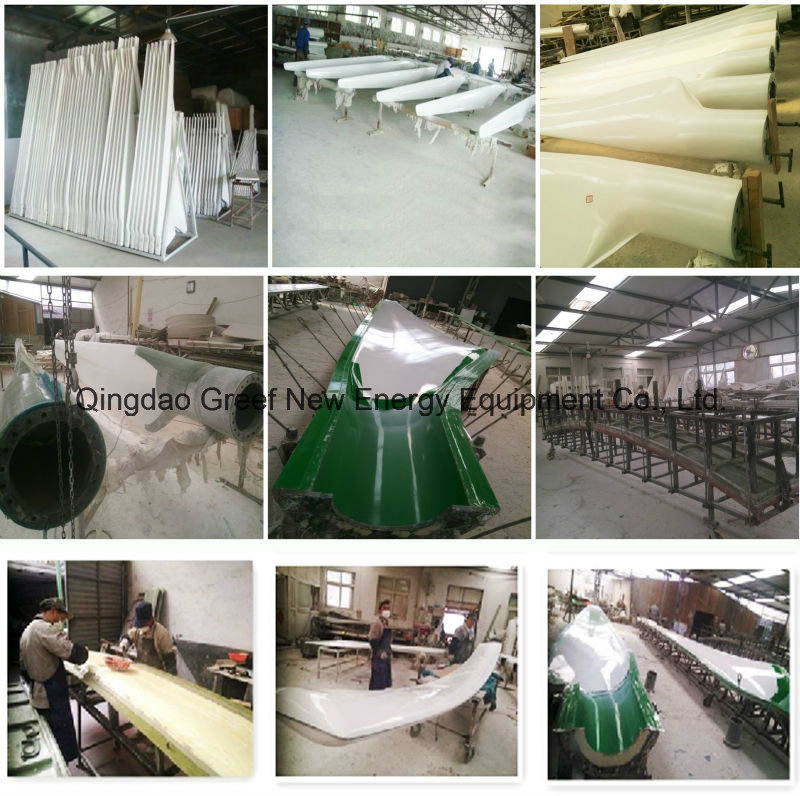 300W-100kw Horizontal Wind Turbine Blades for Sales