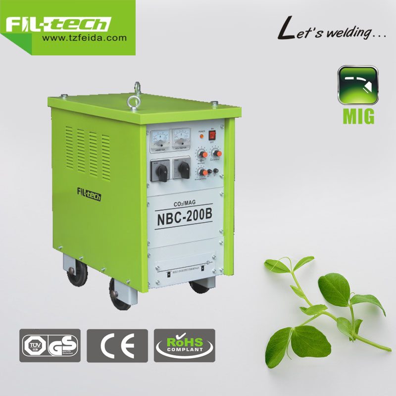 Gas/No Gas AC Transformer MIG Welder for Widely Usage (NBC-200B/250B/270B/350B)