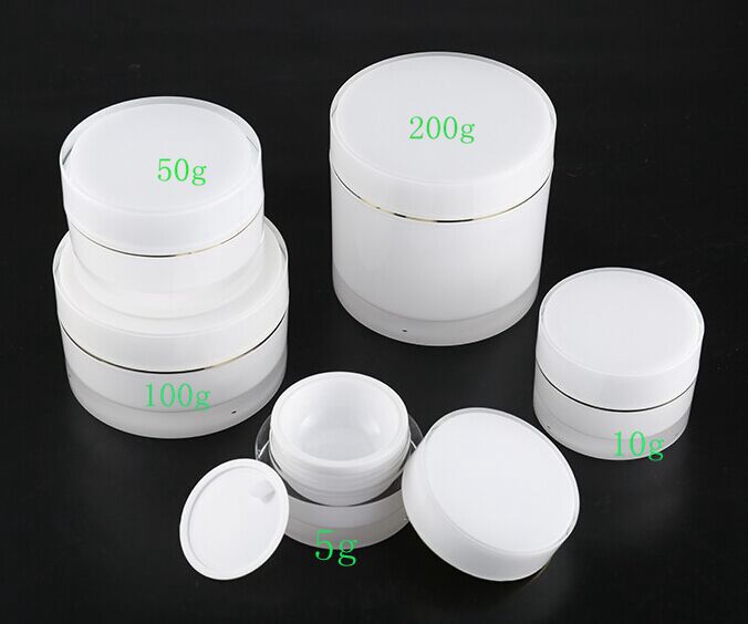 5g 10g 30g 50g 100g 200g High Quality Acrylic Cream Jar