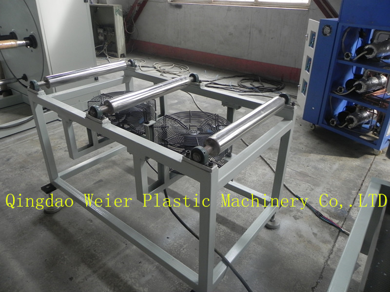 Plastic Extruder Machine PVC Edge Band Extrusion Line with Slitting System