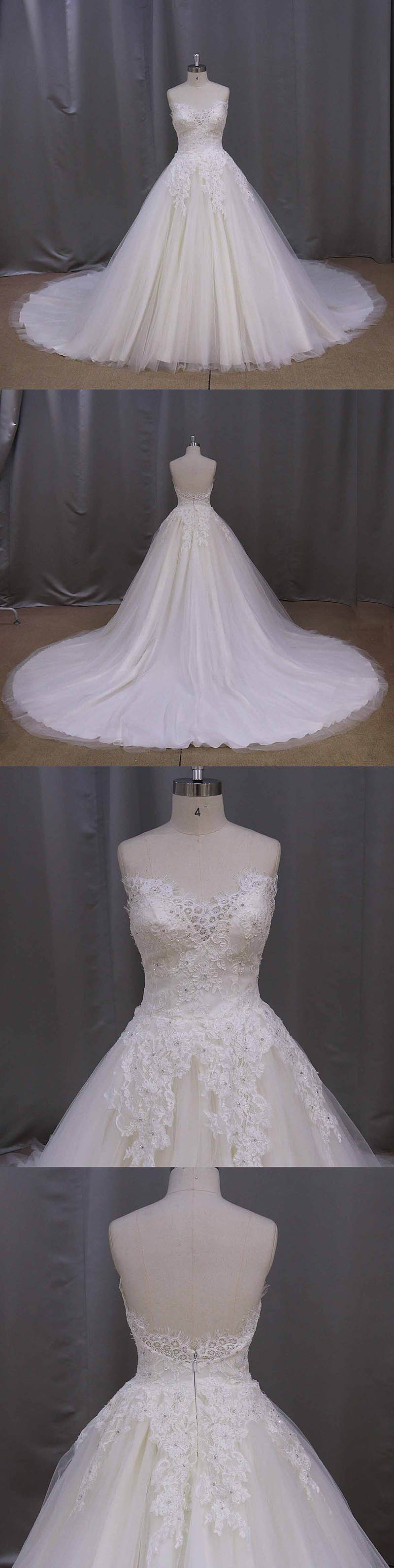 Modest Lace Wedding Dress Bridal Dress Gown