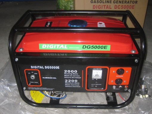 2kw 5kw 7kw Small Portable Gasoline Generator with Low Noise