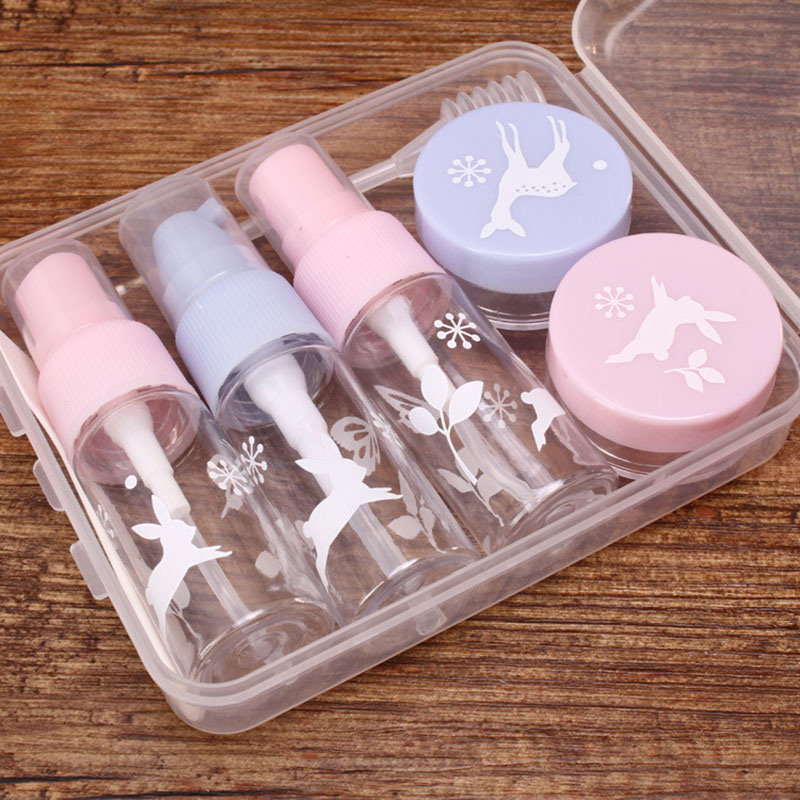 Pet Spray Bottles Packaging Travel Sets, Cosmetic Packaging Travel Bottle (PT08)