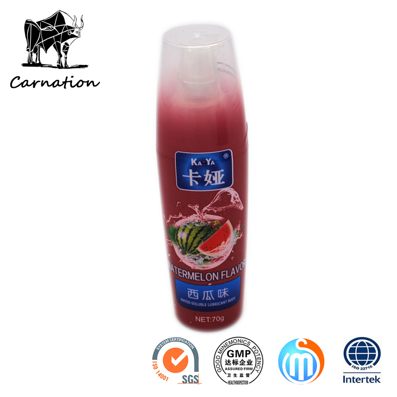 Water Soluble Watermelon Flavor Sex Body Lubricant Toys