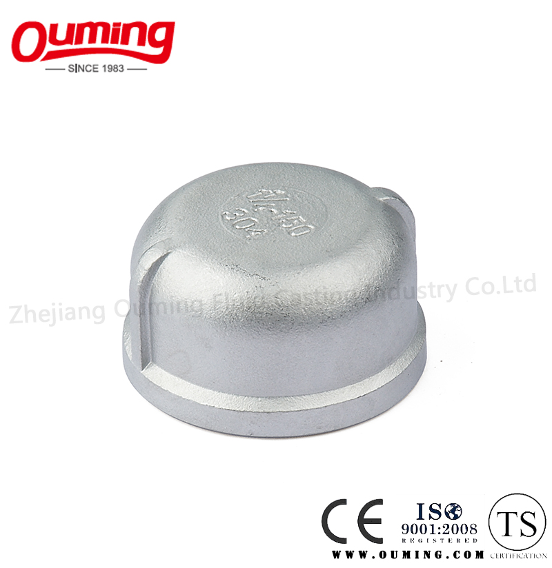 Screwed Stainless Steel/Carbon Steel Round Cap