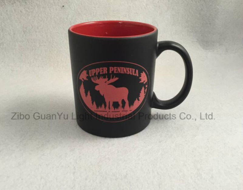 Laser Engraved Mug, Color Coating Mug with Laser Engraving