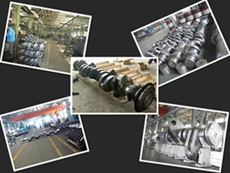 Forged Steel Engine Crankshaft Auto Parts Engine Crankshaft for Auto Parts