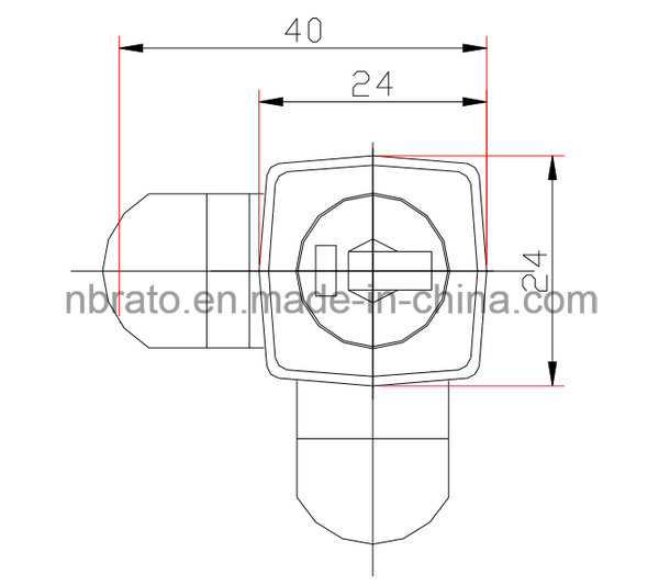 Cabinet Square Head Cam Lock