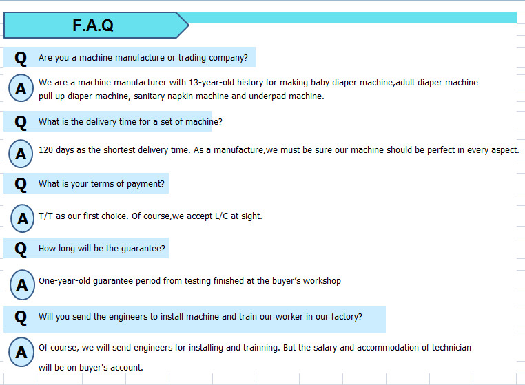 Specialized Frequency Sanitary Napkin Making Machine (HY-600)