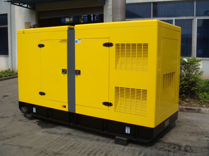 125kVA 100kw Standby Rating Power Cummins Soundproof Diesel Generator