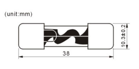 2015 Hot Sales! 3.6*10 5*20 6*30mm Glass Tube Fuse with UL Certification