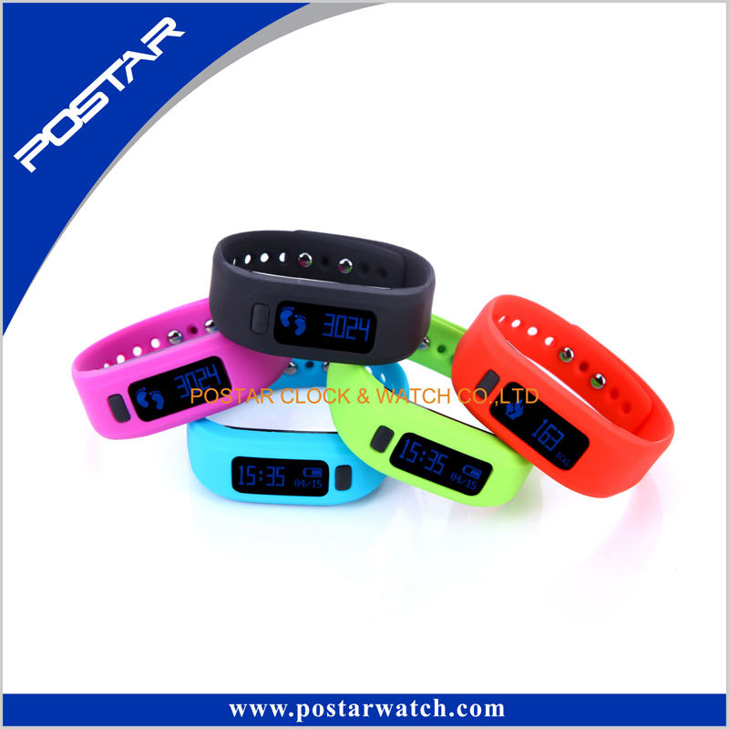 Heart Rate Monitor Pedometer Smart Phone Wrist Watch Mobile Phone Silicone Band