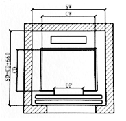 Ce Vvvf Mrl Home Elevator with Transparent Glass Cabin