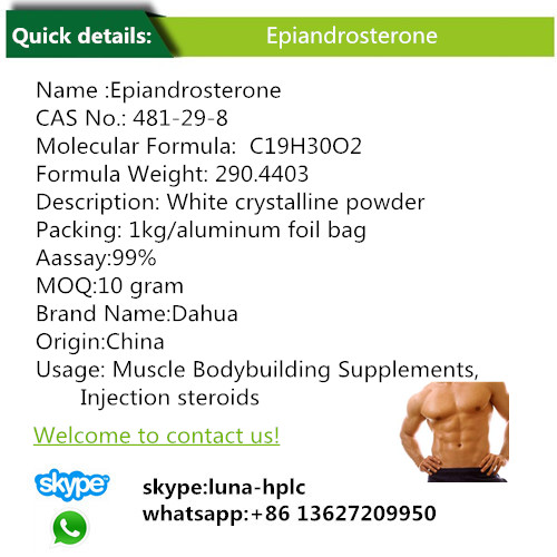 Muscle Building Steroid Hormone Powder Epiandrosterone