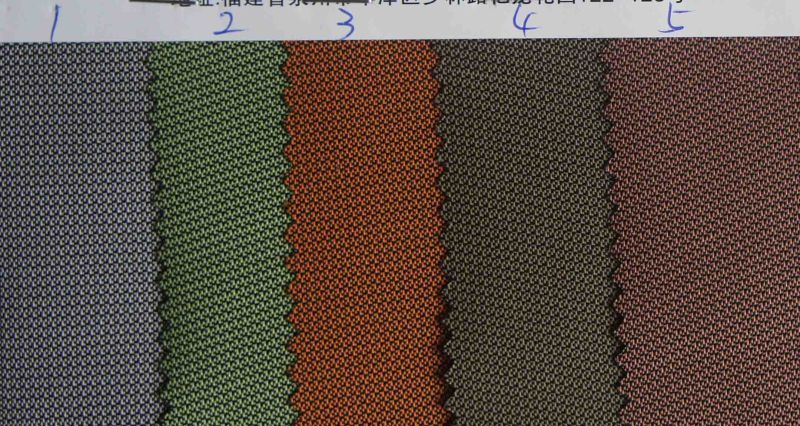 Polyester Double Tone Oxford Fabric Jacquard