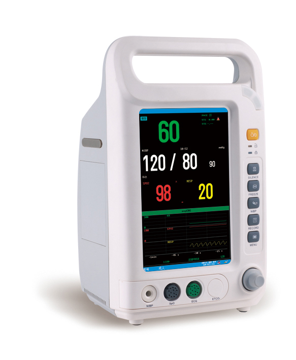 Medical 7 Inch Multi-Parameter Patient Monitor for Sale