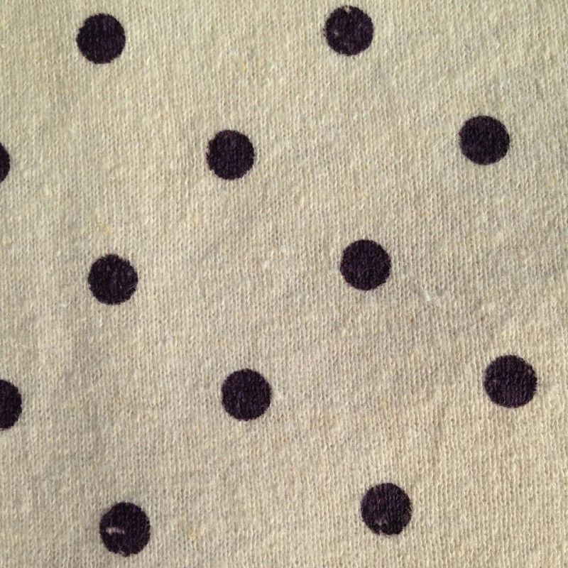 Hemp/Cotton Double Yarn DOT Jersey