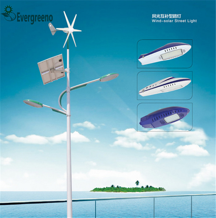 Solar Hybrid Street Light Solar Wind Power 50W