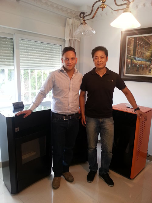 Home Use Italian Biomass Wood Pellet Stove