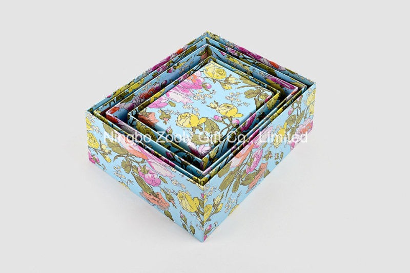 Wholesale Customized Flower Printing Paper Gift Packaging Boxes