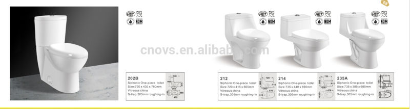 Ceramic America Standard Toilet