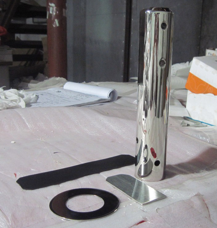 Balustrade Rail Frameless Stainless Steel Glass Clamp (CNC machining)