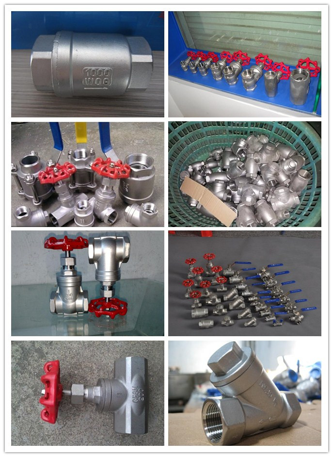 Female Threaded NPT Cast Stainless Steel 304 Globe Valve