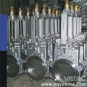 Cast Steel Wafer Knife Gate Valve