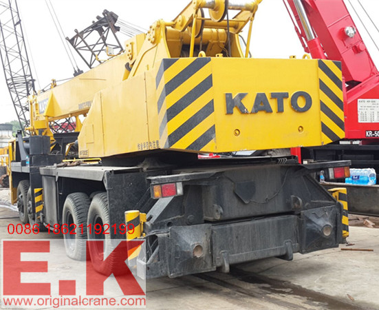 Original Japanese Hydraulic 50ton Kato Truck Crane (NK500E)