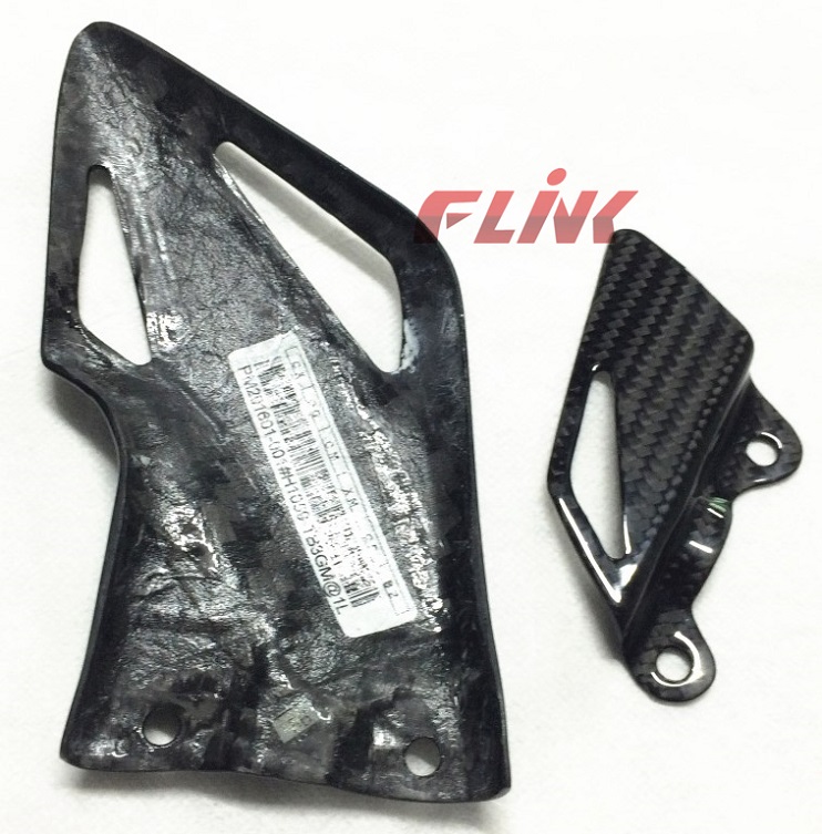 Motorcycle Carbon Fiber Parts Heel Guards for Honda Cbr 1000rr 08-11