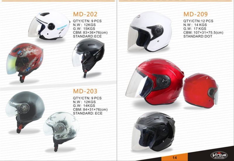 Racing Helmet Motorcycle Helmet of DOT ATV Helmet