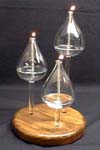 Heat-Resistant Candleholder Candlestick Made by Borosilicate Glass