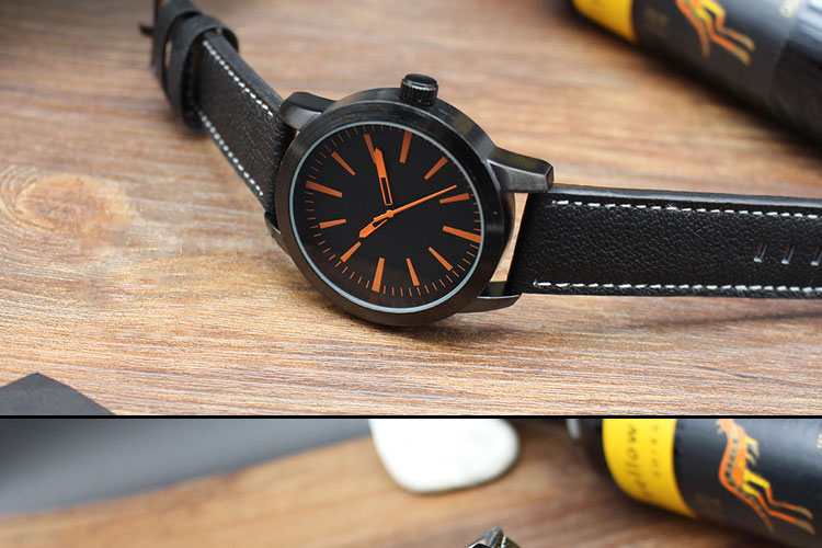 Genuine Leather Watch Fashion Alloy Watch Hl-304