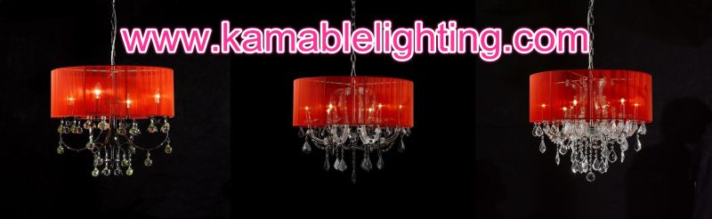 Room Crystal Chandelier Shade Lamps (Cos9242)