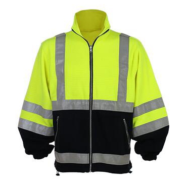 Winter Strip Yellow Safety Jacket