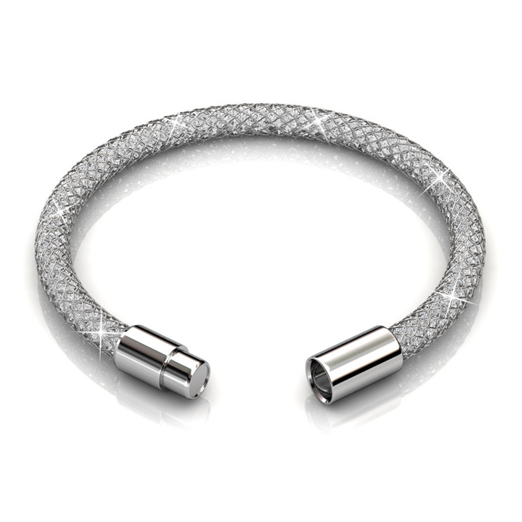 Destiny Jewellery Crystal From Swarovski Mesh Bracelet