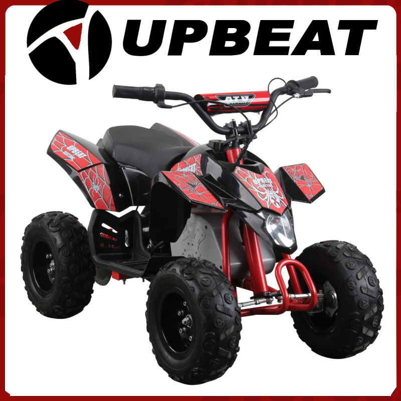 Upbeat Kids Use Toy Electric ATV