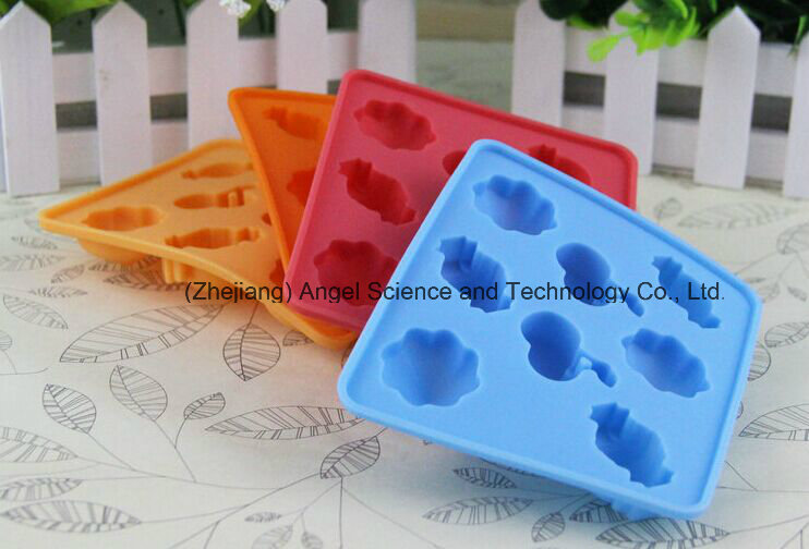 Promotion Cherry Shape Silicone Ice Cube Tray Mold Si19