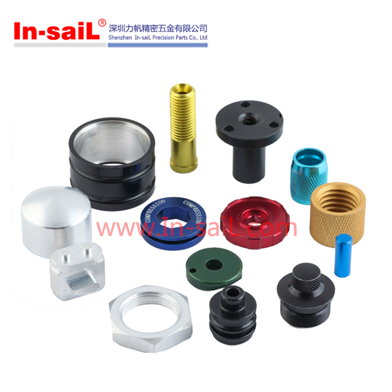 China Supplier Customized Aluminum Red Anodied CNC Machining Parts